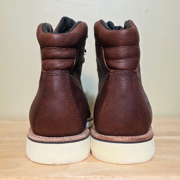 Chippewa Edge Walker 6" Waterproof Lace Up Wedge Boots Briar Haystack Men's 10.5 - Picture 5 of 7